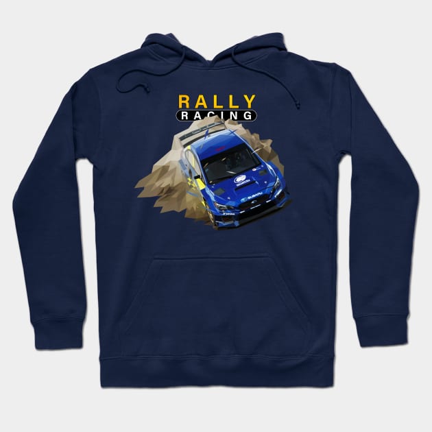 Subaru Impreza Full Throttle Hoodie by pxl_g